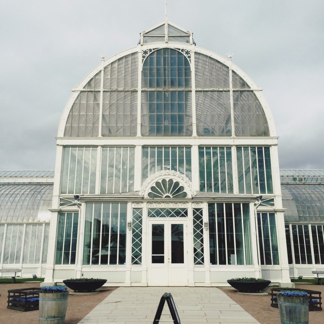 Gothenburg Palm House - outside