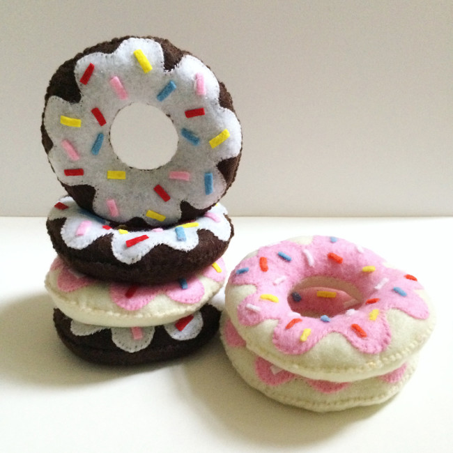 diy felt donuts 10