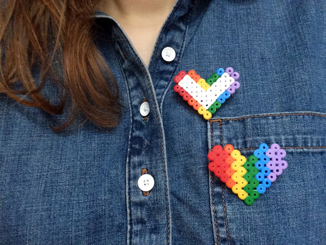 diy fuse bead pride badges 09