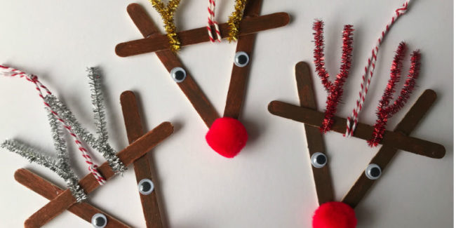 Lolly Stick Reindeer