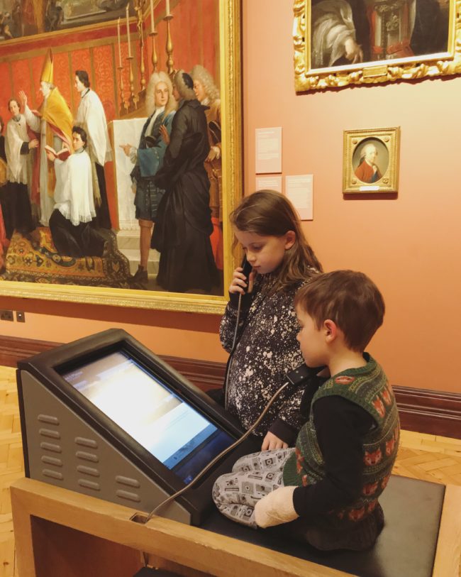 Scottish National Portrait Gallery with Kids