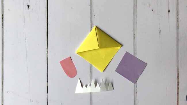 Origami Monster Bookmark