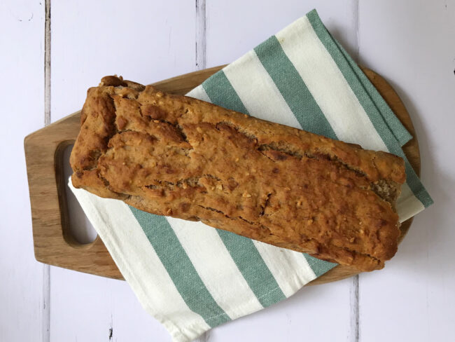 Peanut Butter Banana Bread