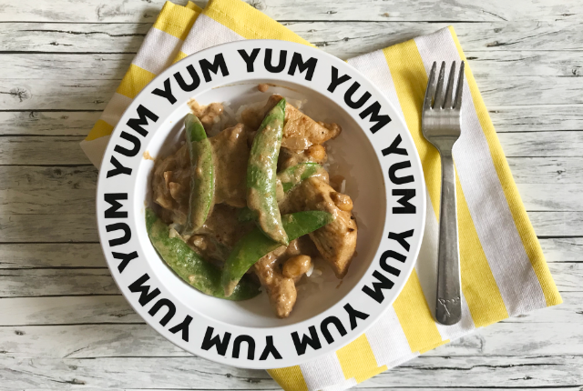 Easy Chicken Peanut Curry