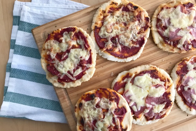 Mini Flatbread Pizzas