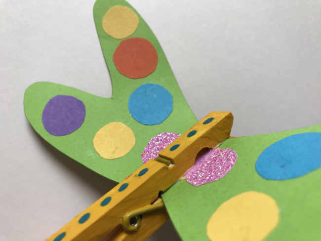 Clothes Peg Dragonfly Craft