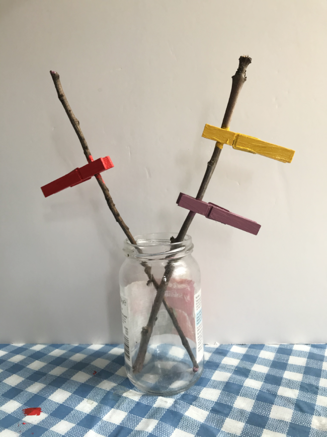 Clothes Peg Dragonfly Craft