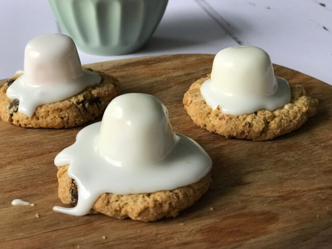 Halloween Ghost Cookies