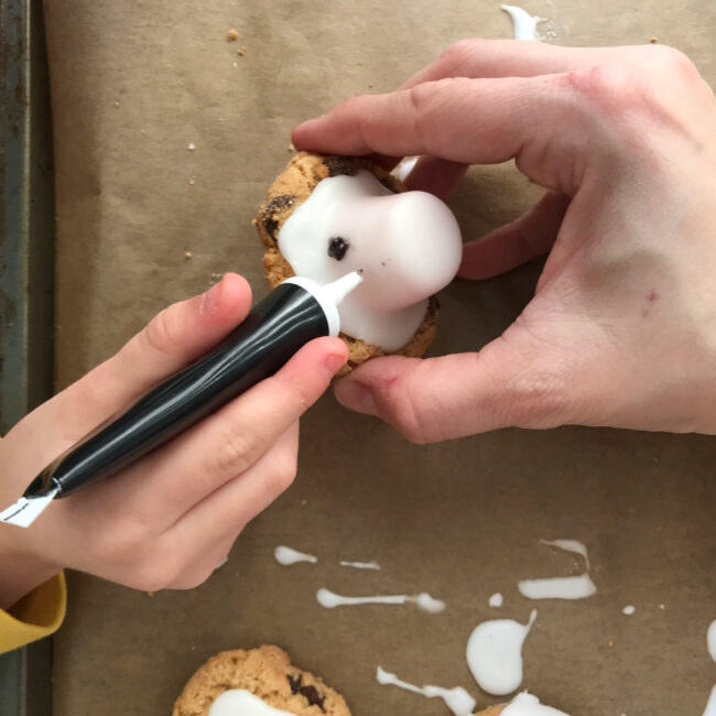 Halloween Ghost Cookies