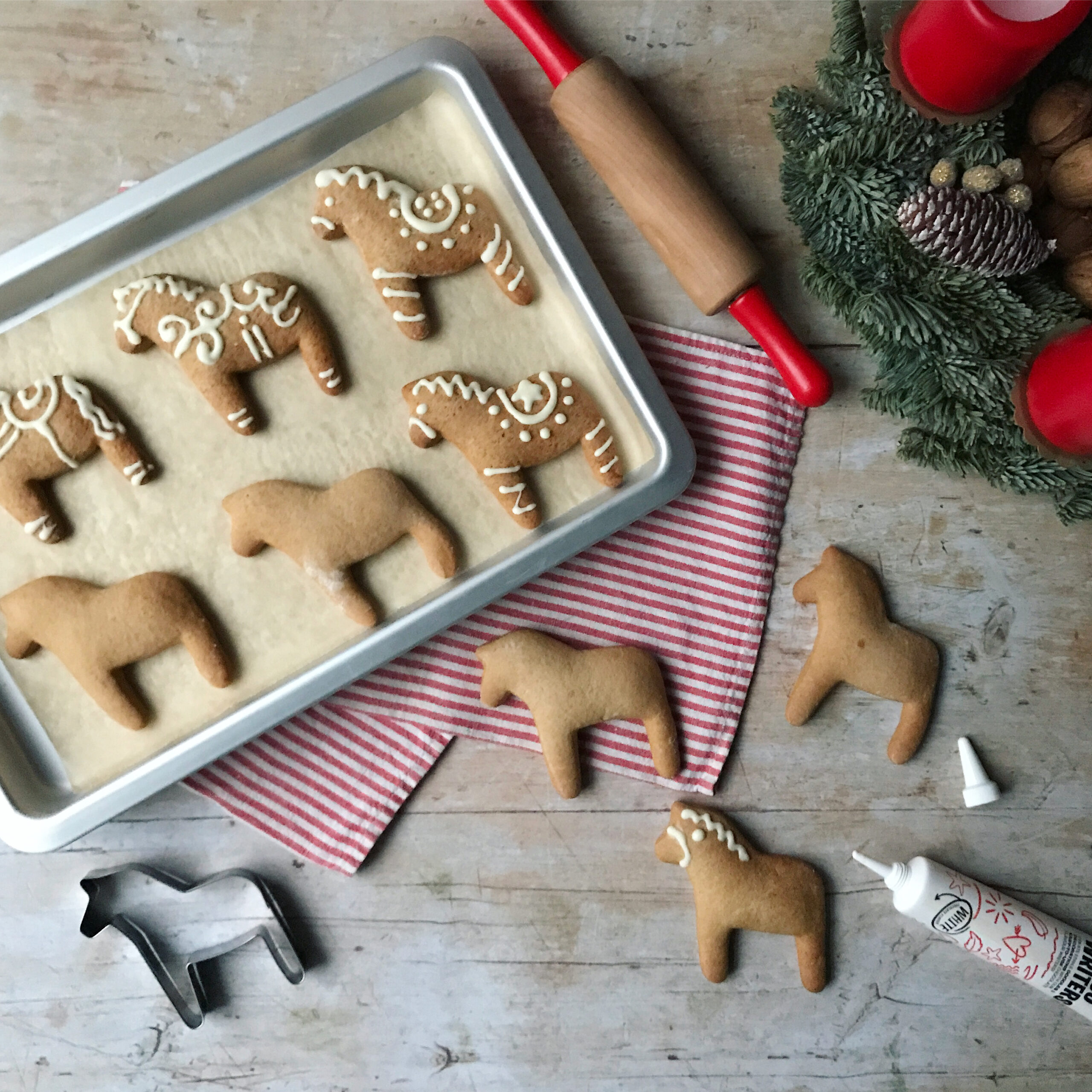 Lebkuchen Pferde Gingerbread Horses