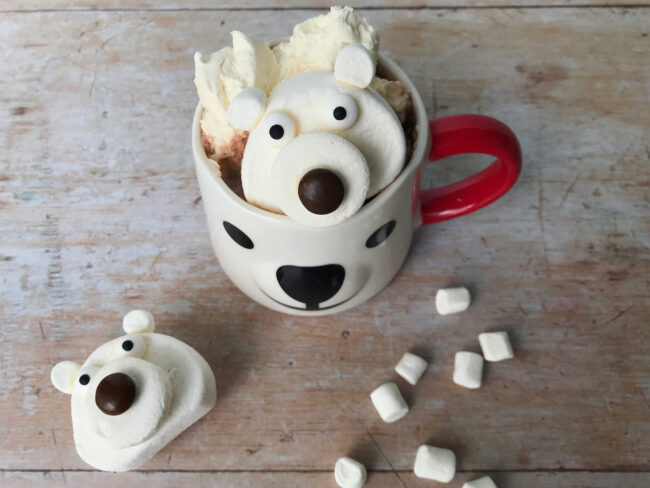 Polar Bear Marshmallows