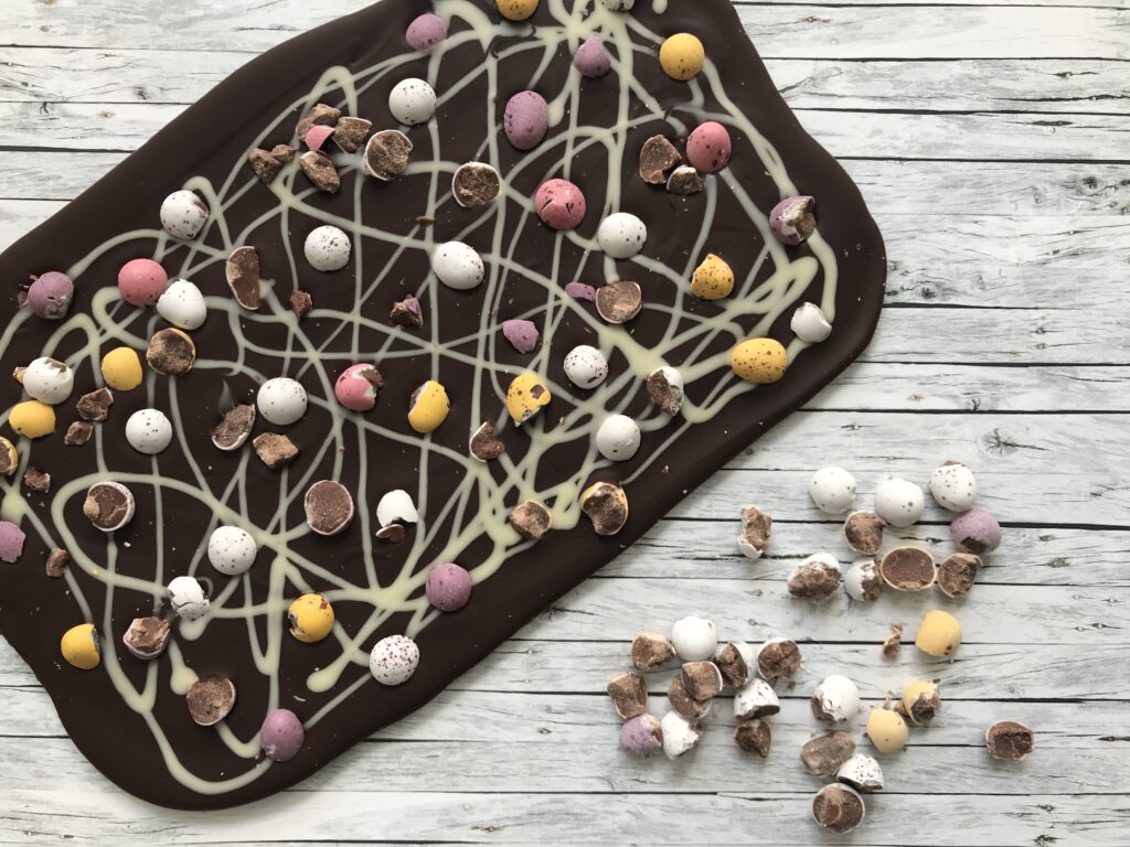 Easter Bark with Mini Eggs