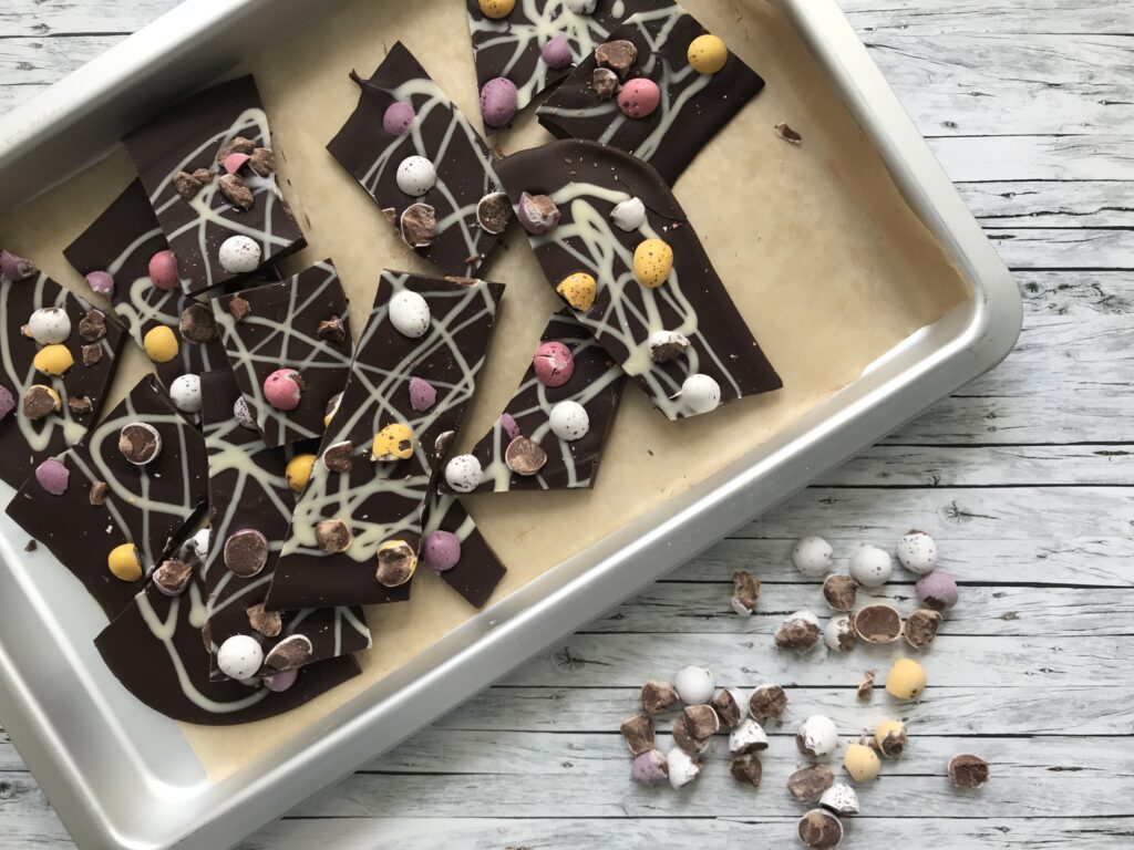 Easter Bark with Mini Eggs