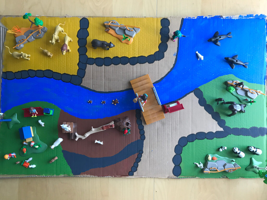 DIY Playmobil Zoo Play Landscape