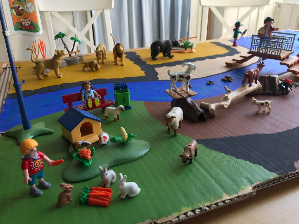 DIY Playmobil Zoo Play Landscape