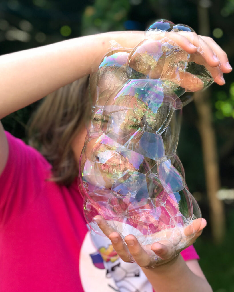 Recycled Bottle Bubble Blower