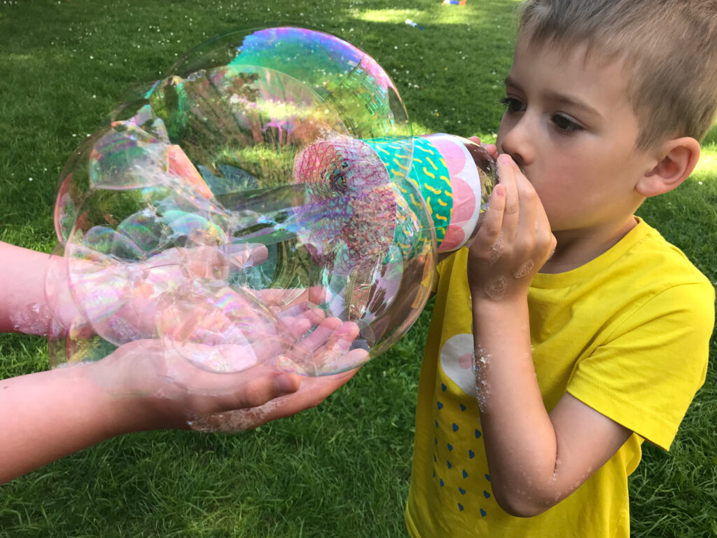 Recycled Bottle Bubble Blower