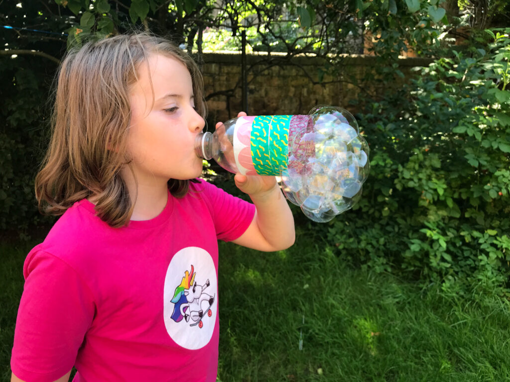 Recycled Bottle Bubble Blower