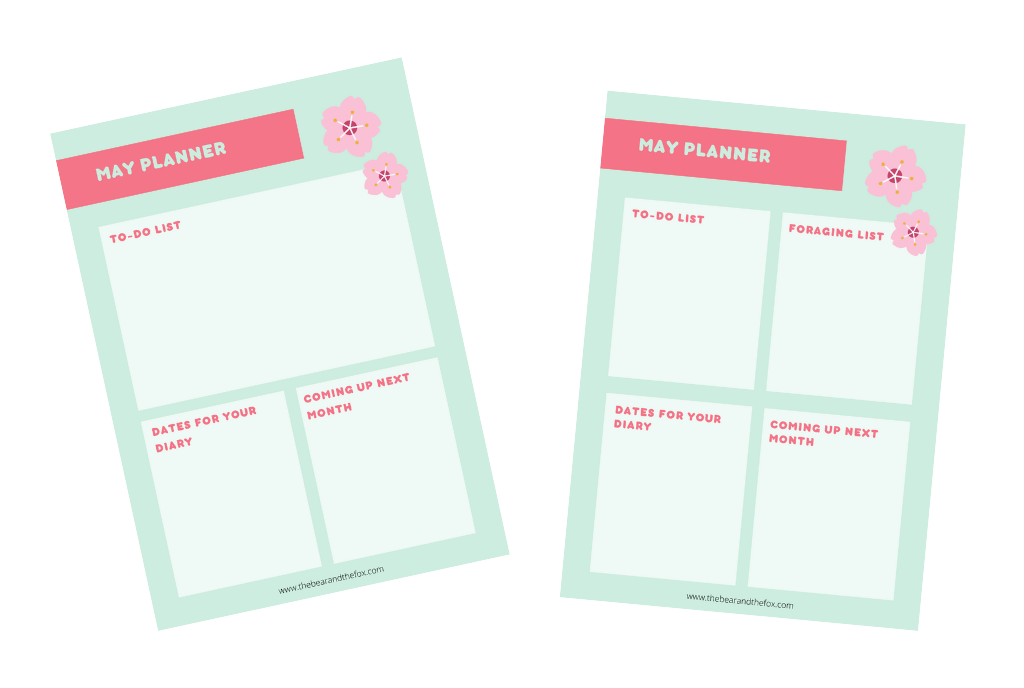 May Planner Free Printable