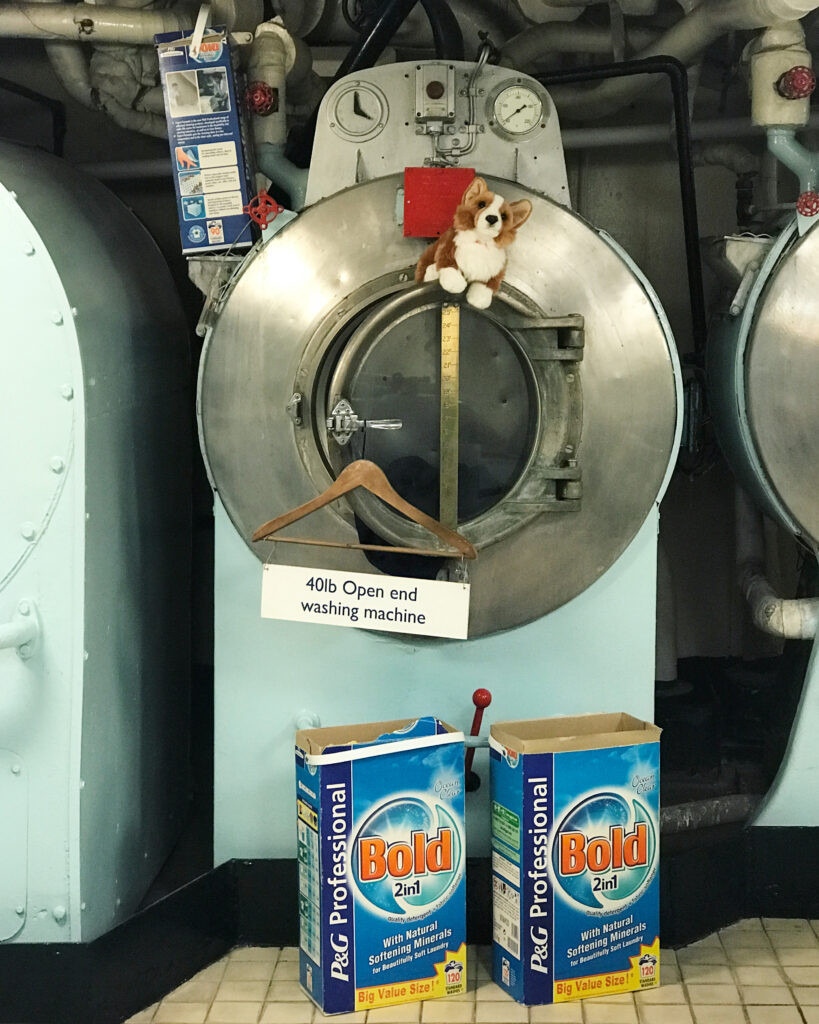 Royal Yacht Britannia Laundry Room