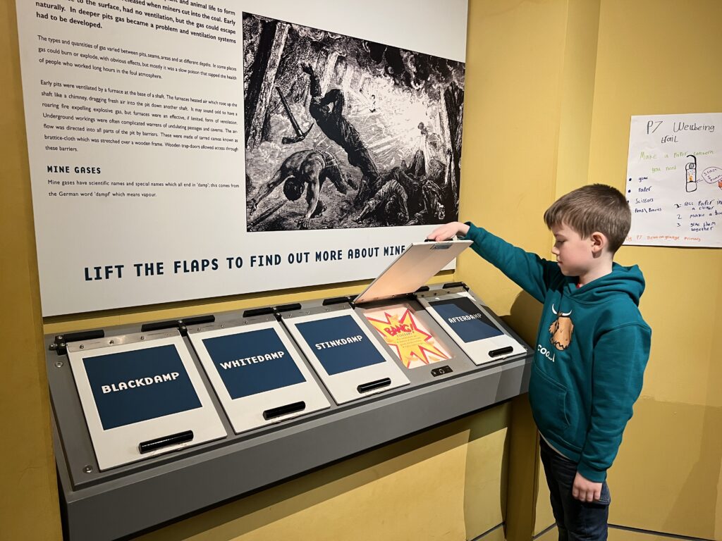 National Mining Museum Scotland Interactive Exhibits