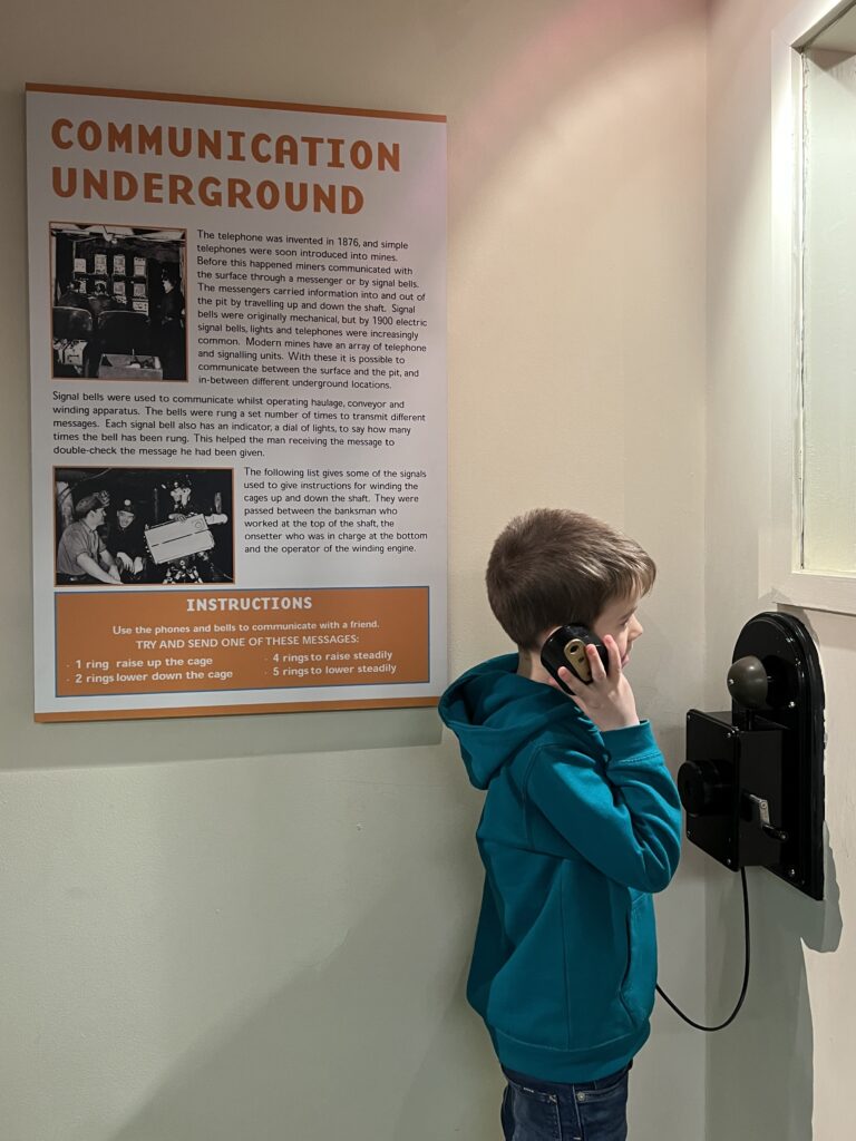 National Mining Museum Scotland Exhibition