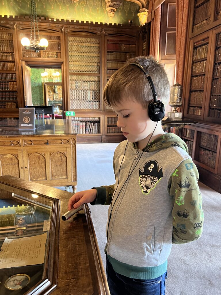 Abbotsford House children's audio guide