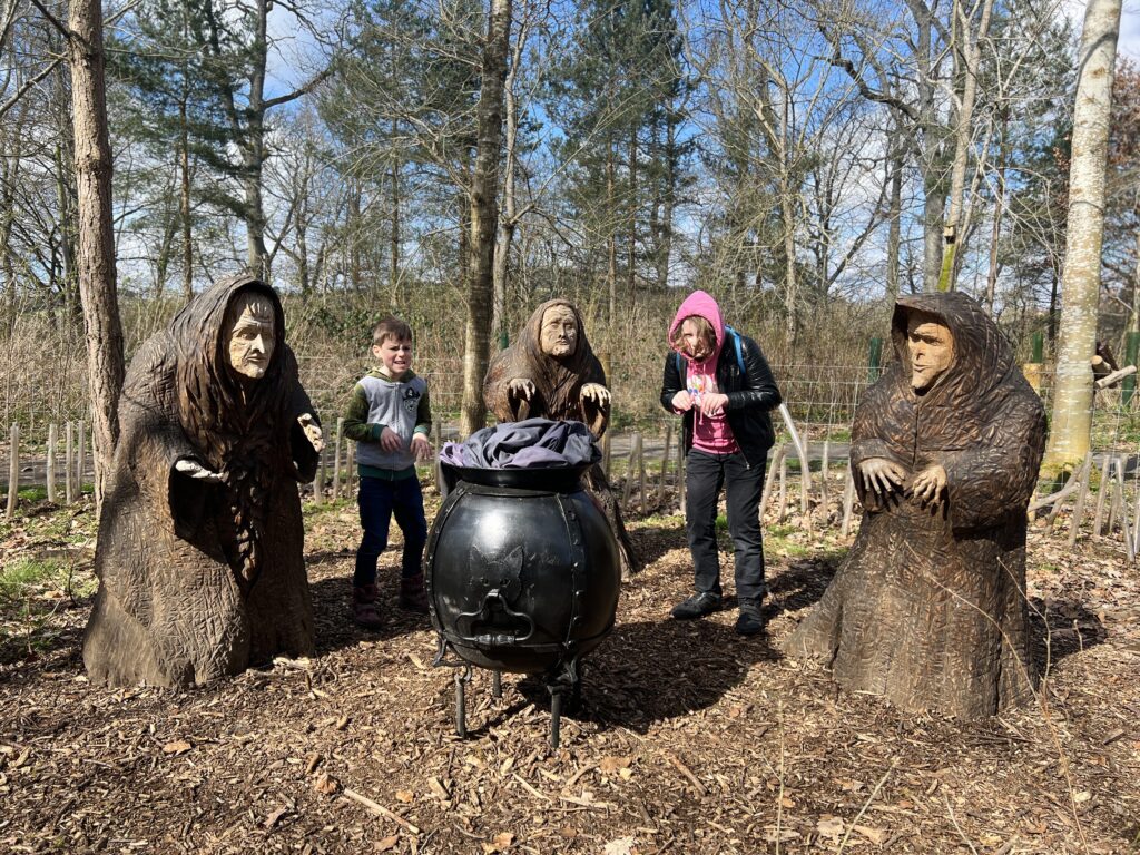 Abbotsford House Witch Corner trail witches