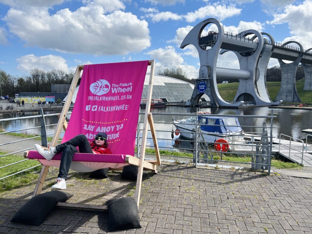 Falkirk Wheel Deckchair