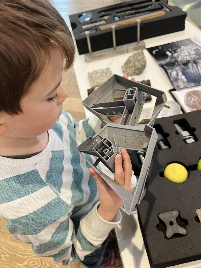 V&A Dundee handling objects