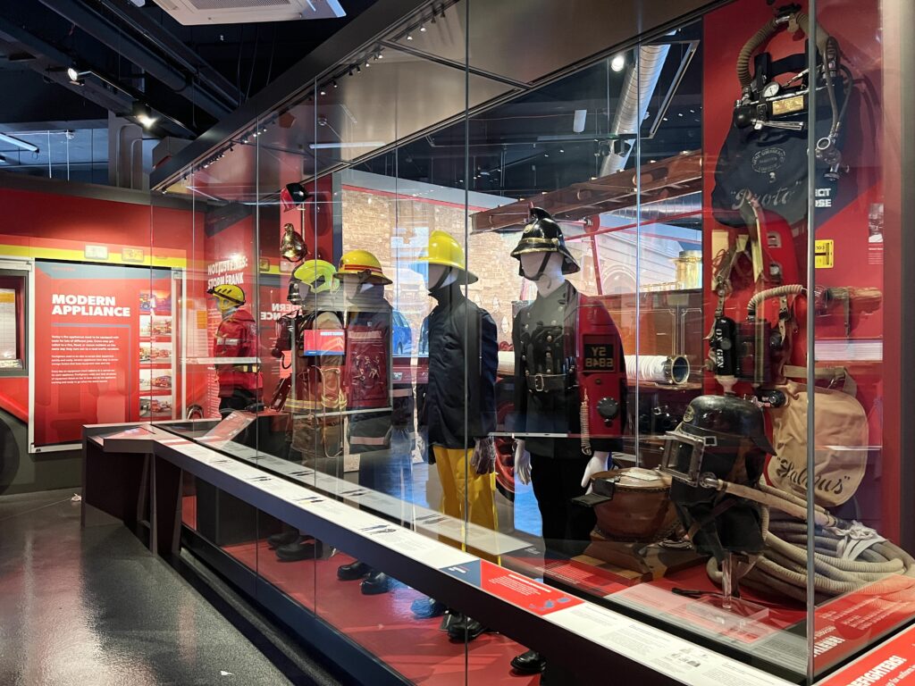 Museum of Fire Heritage uniforms