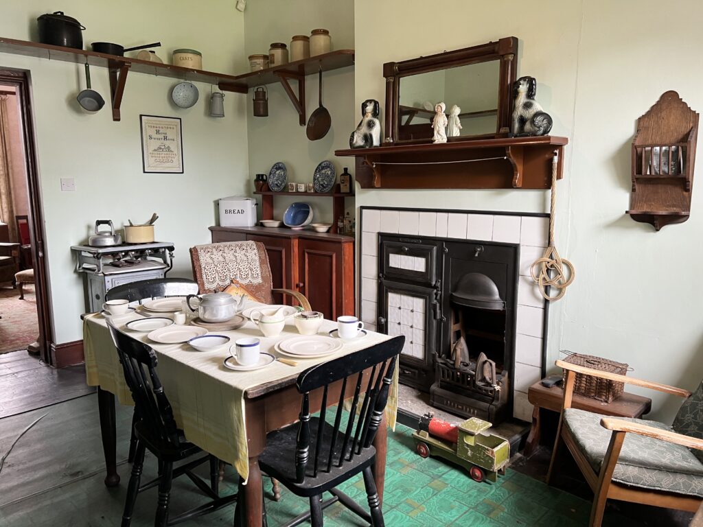 Summerlee Museum 1940s kitchen