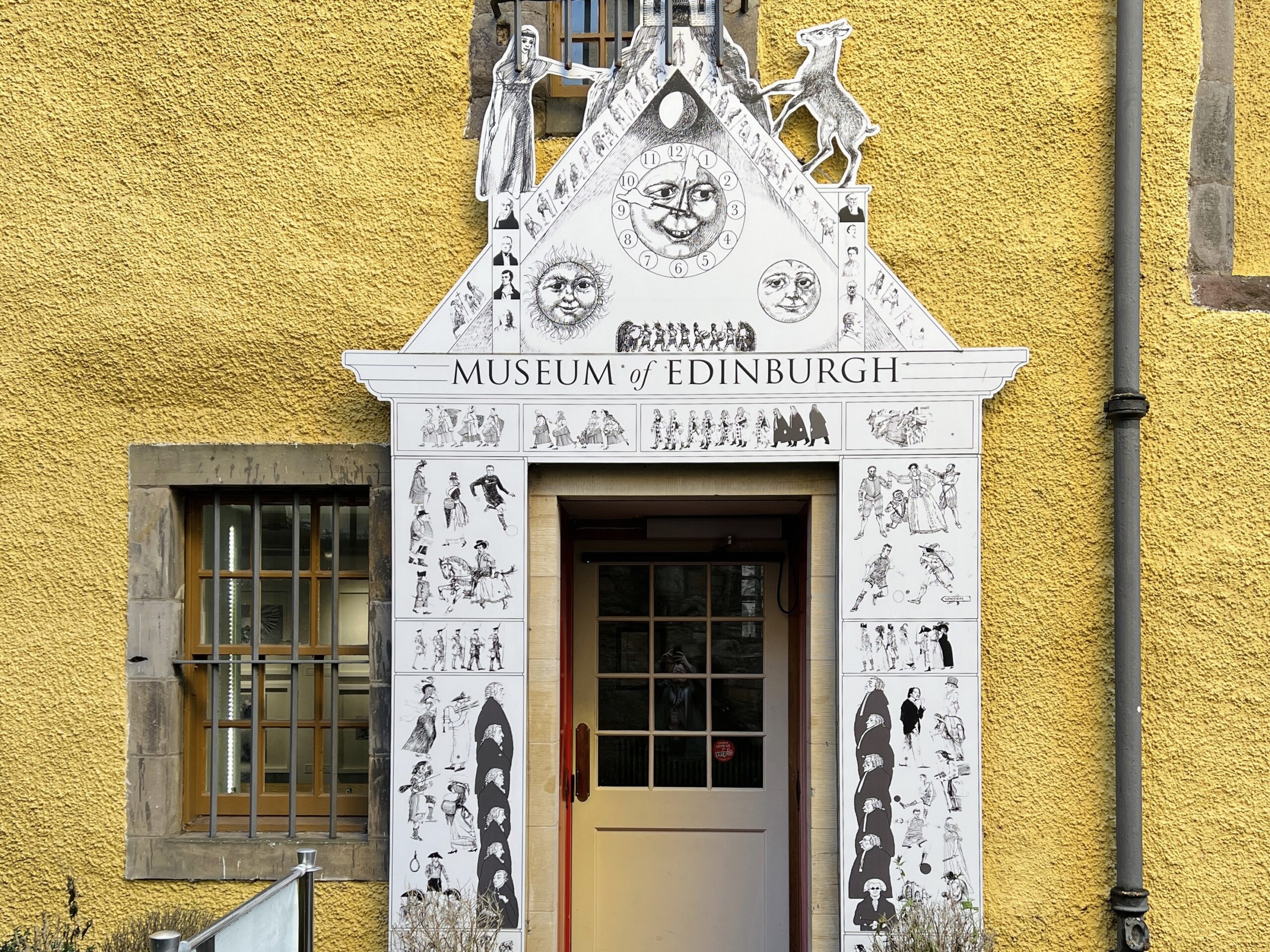 Museum of Edinburgh entrance