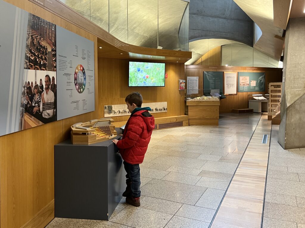 Scottish Parliament exhibition