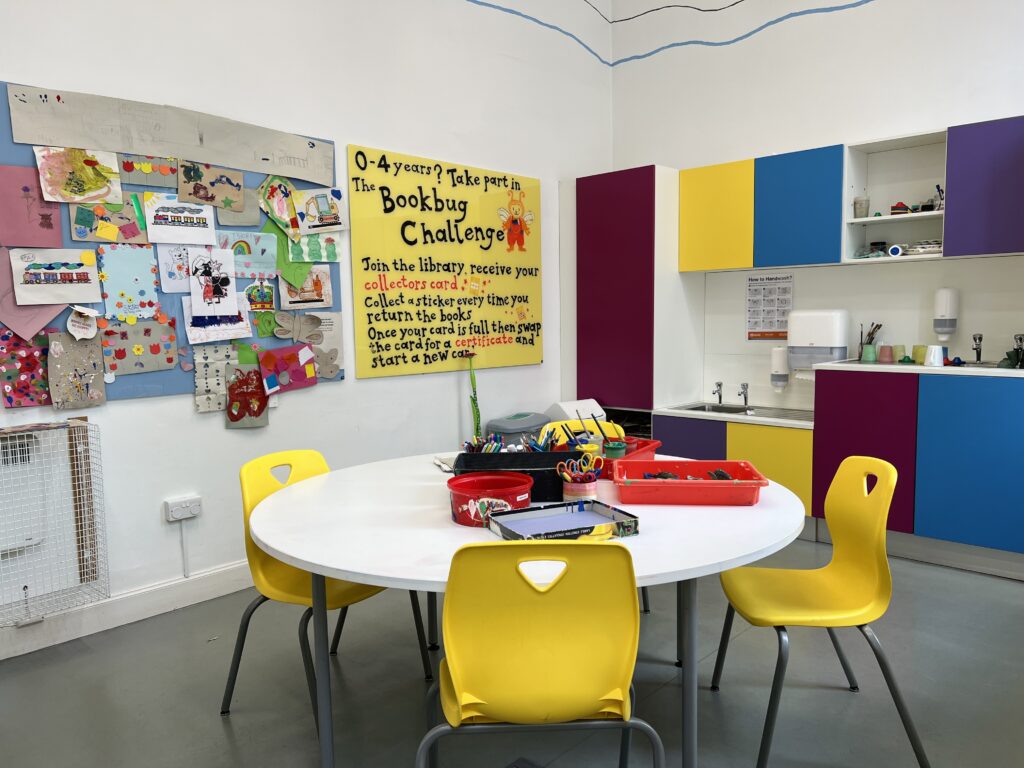 Edinburgh Central Children's Library Craft Room