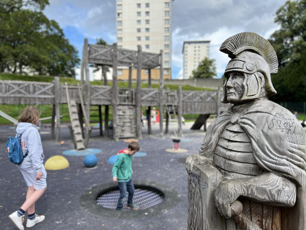 Callendar Park Roman playground