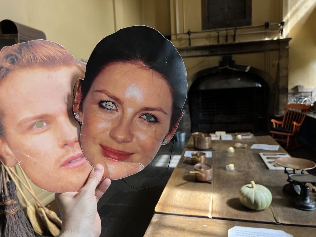 Callendar House Outlander masks