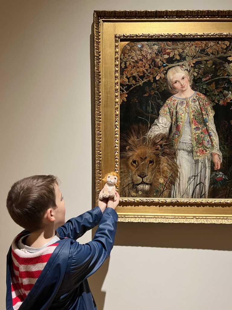 National Gallery of Scotland Sensory Bag Lion Activity