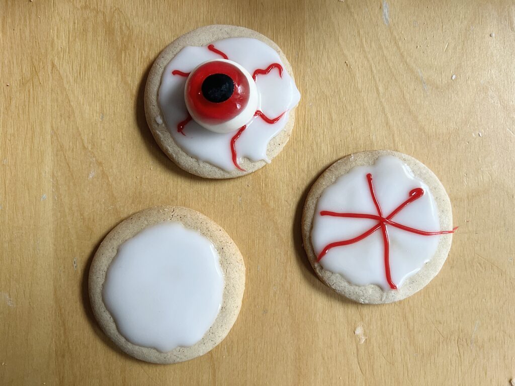 Halloween Eyeball Cookies