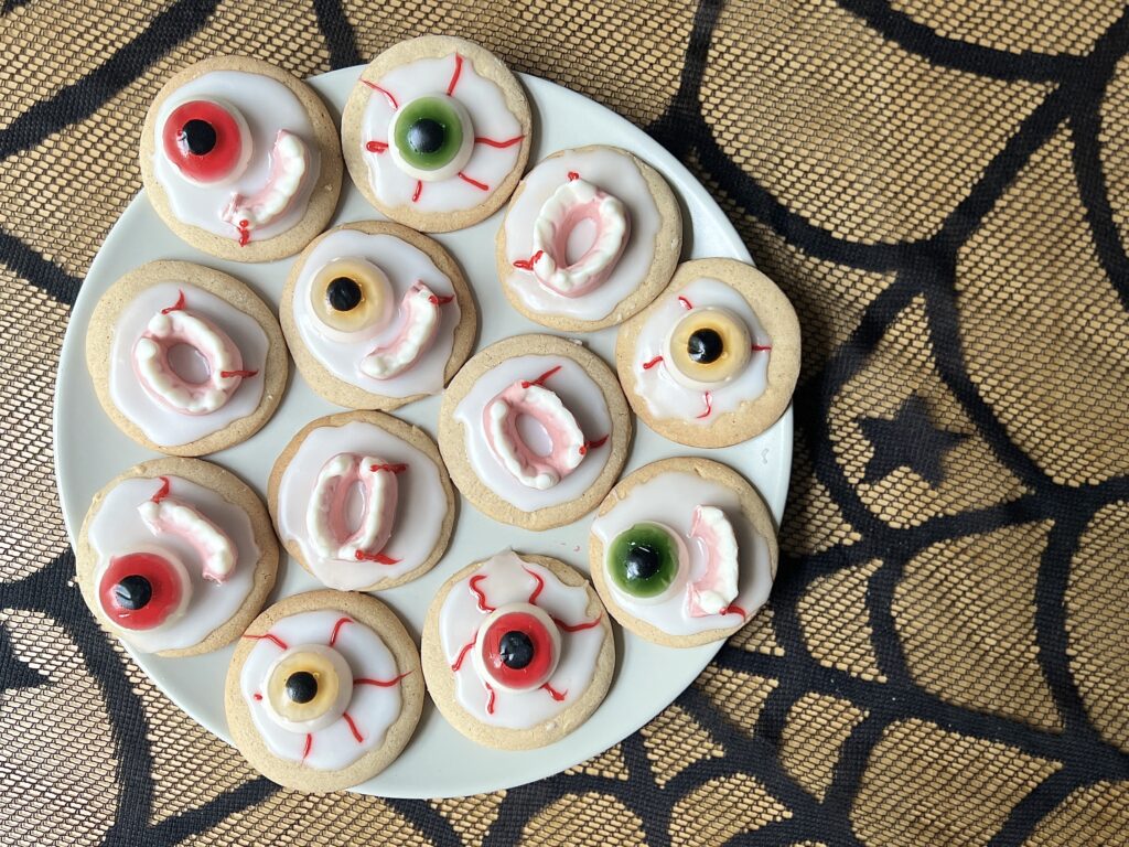 Halloween Pumpkin Spice Cookies