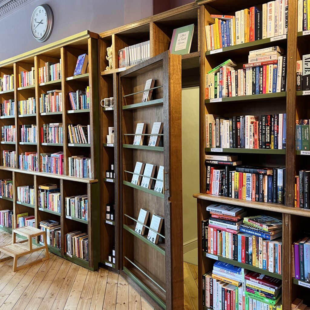 The Edinburgh Bookshop Secret Door