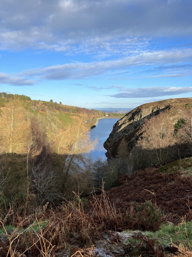 View of Torduff Reservoir from Clubbiedean