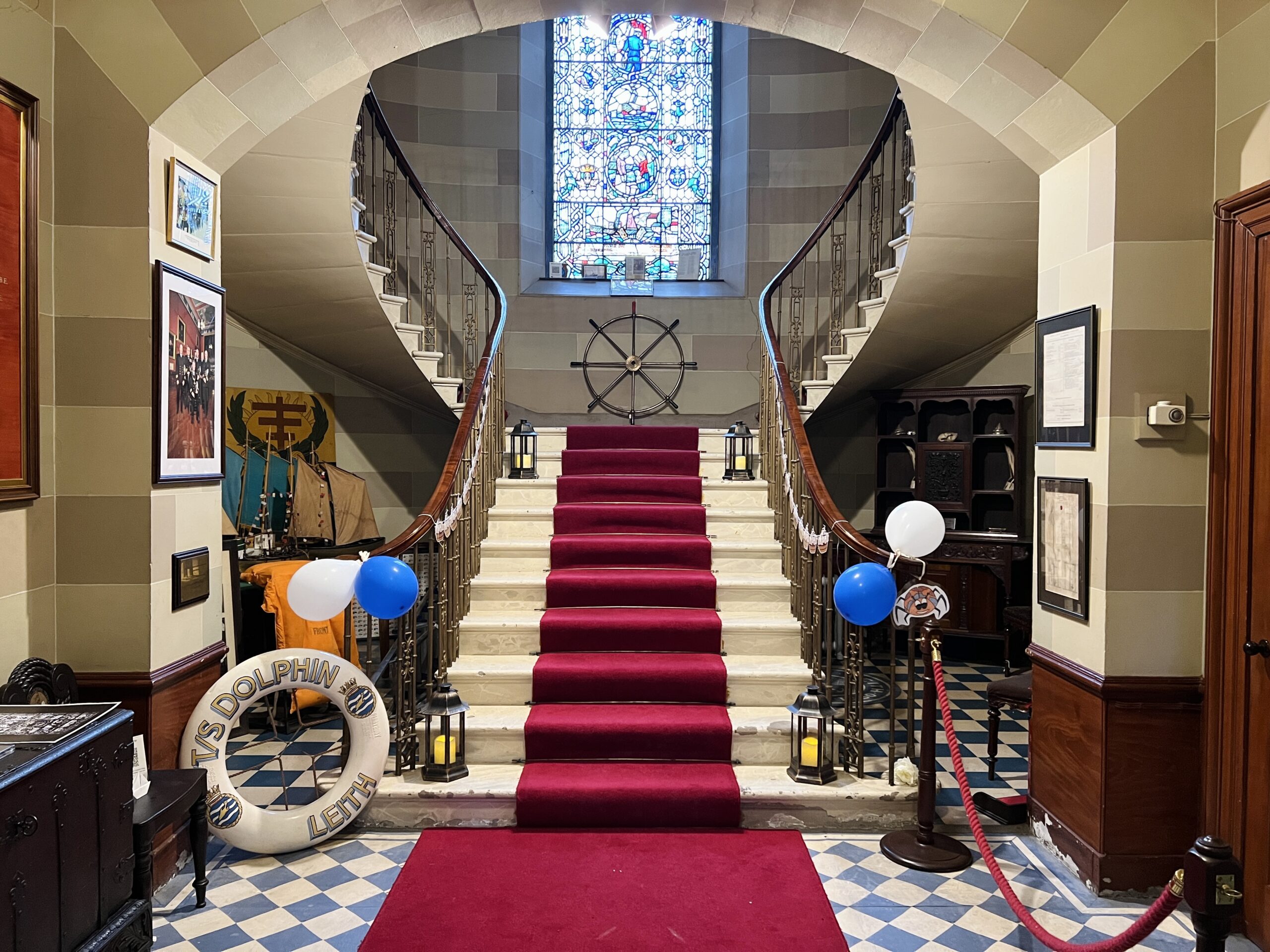 Trinity House Maritime Museum staircase