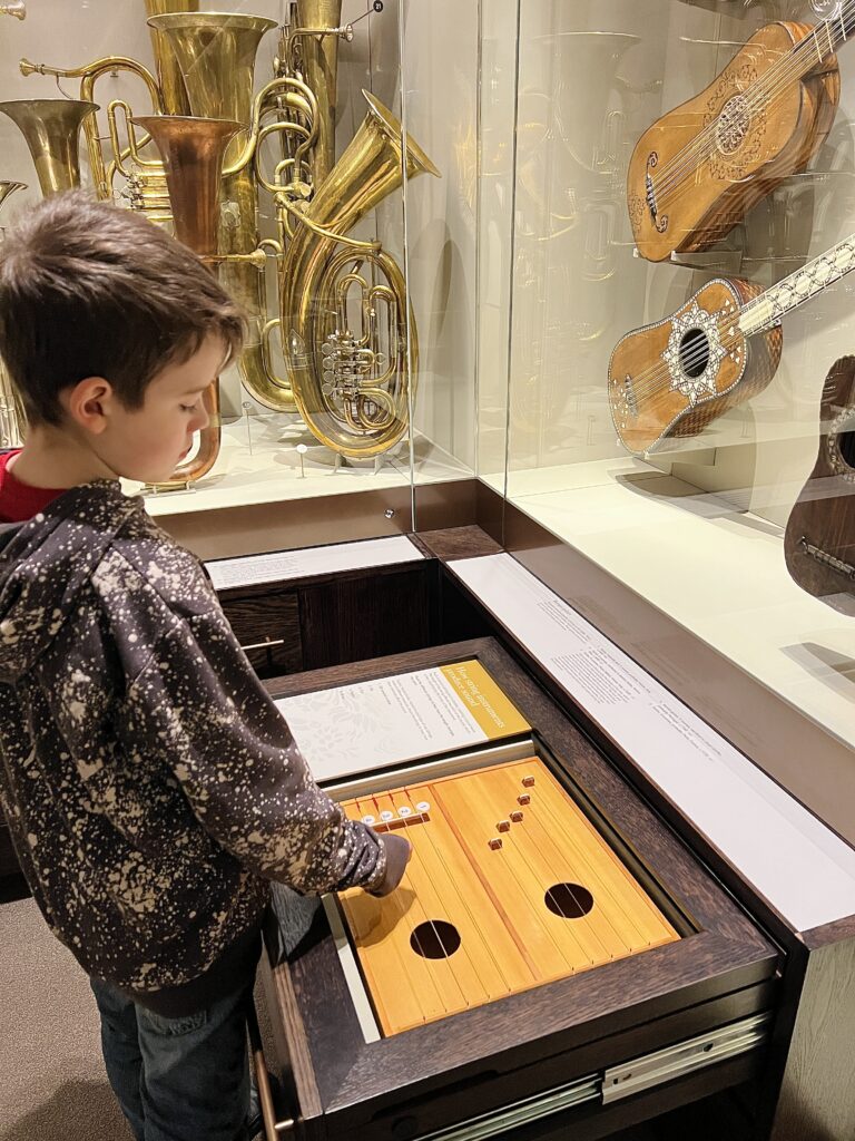 St Cecilias Hall Music Museum Discovery Drawer