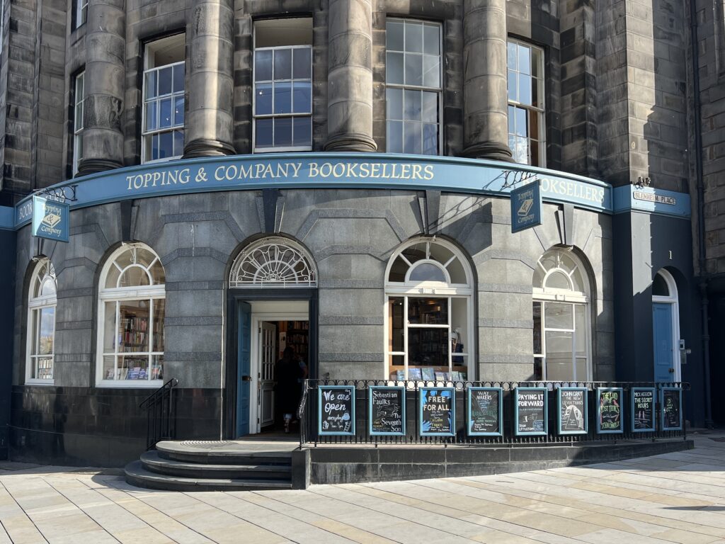 Topping and Company Books Edinburgh