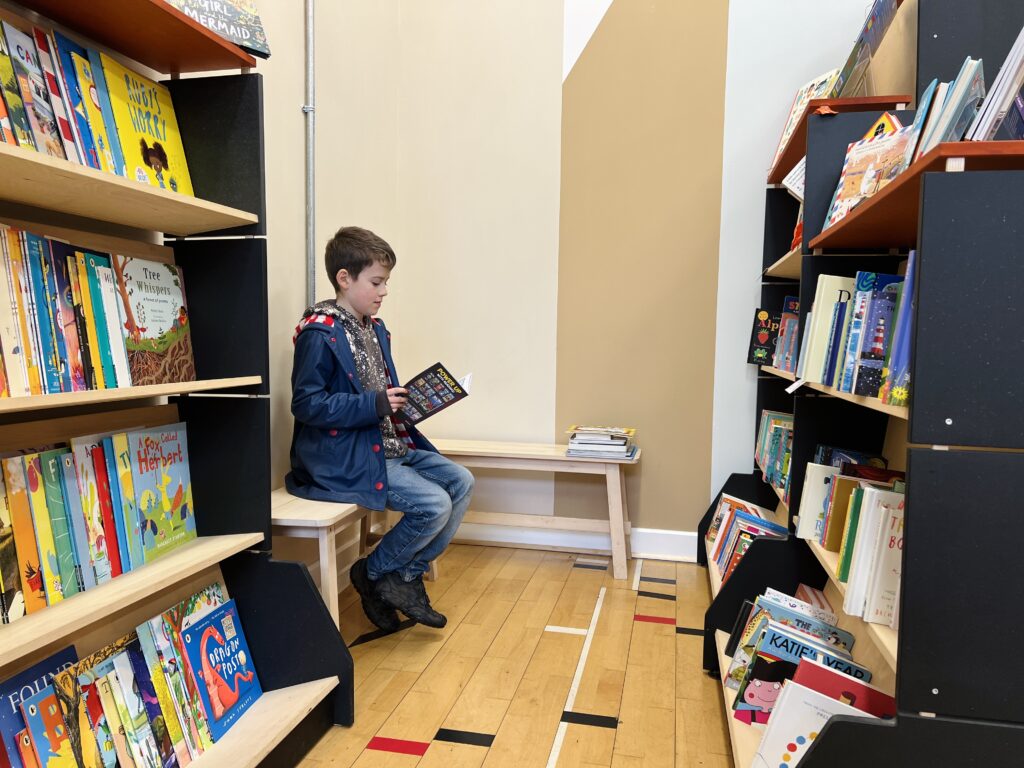 Argonaut Books Leith Walk Reading Corner