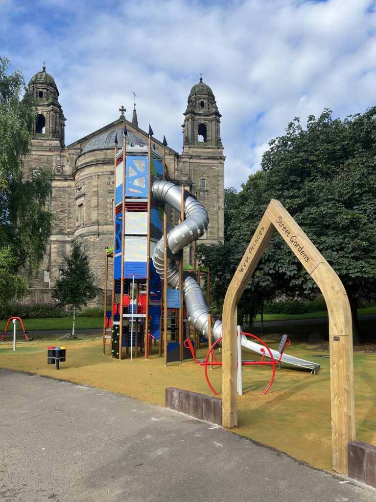 Princes Street Gardens Playground Edinburgh