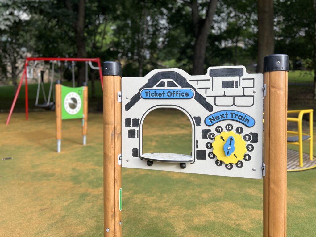 Princes Street Gardens Playground Edinburgh ticket office role play