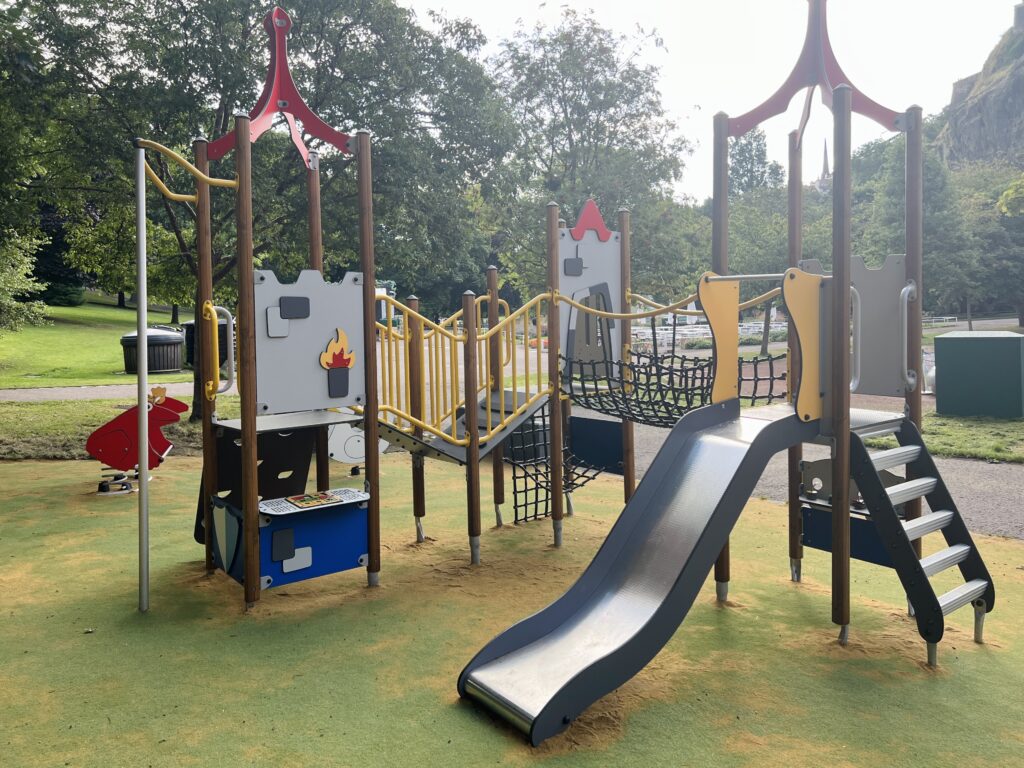 Princes Street Gardens Playground Edinburgh