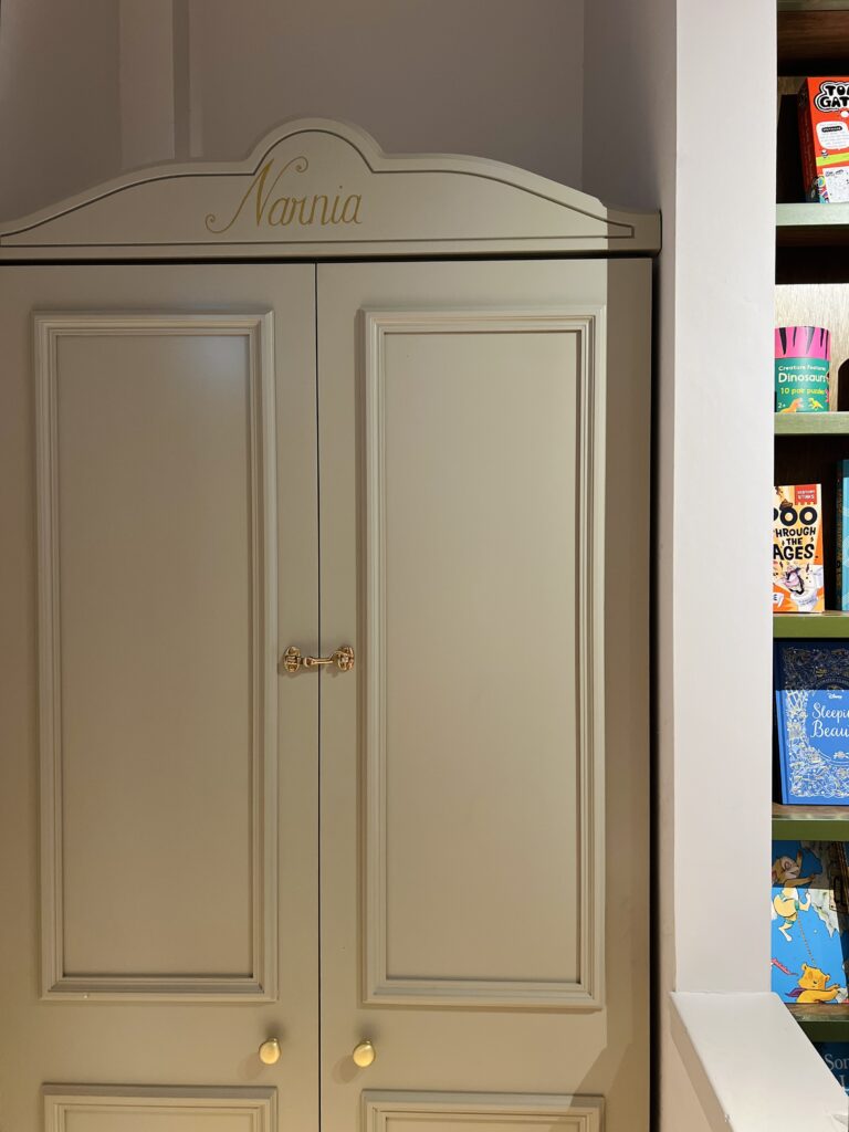 The Edinburgh Bookshop Narnia Cupboard